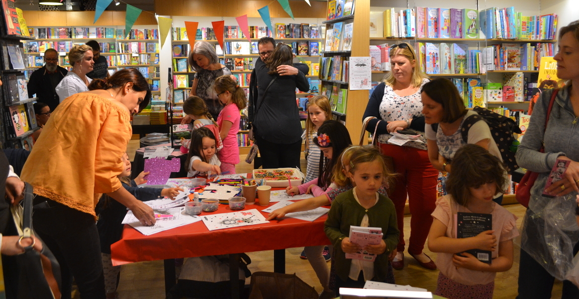 Isadora Moon event at Welwyn Waterstones - 19th August 2017