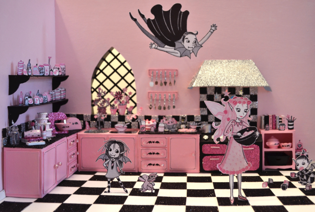 Isadora Moon 3D illustration by Harriet Muncaster