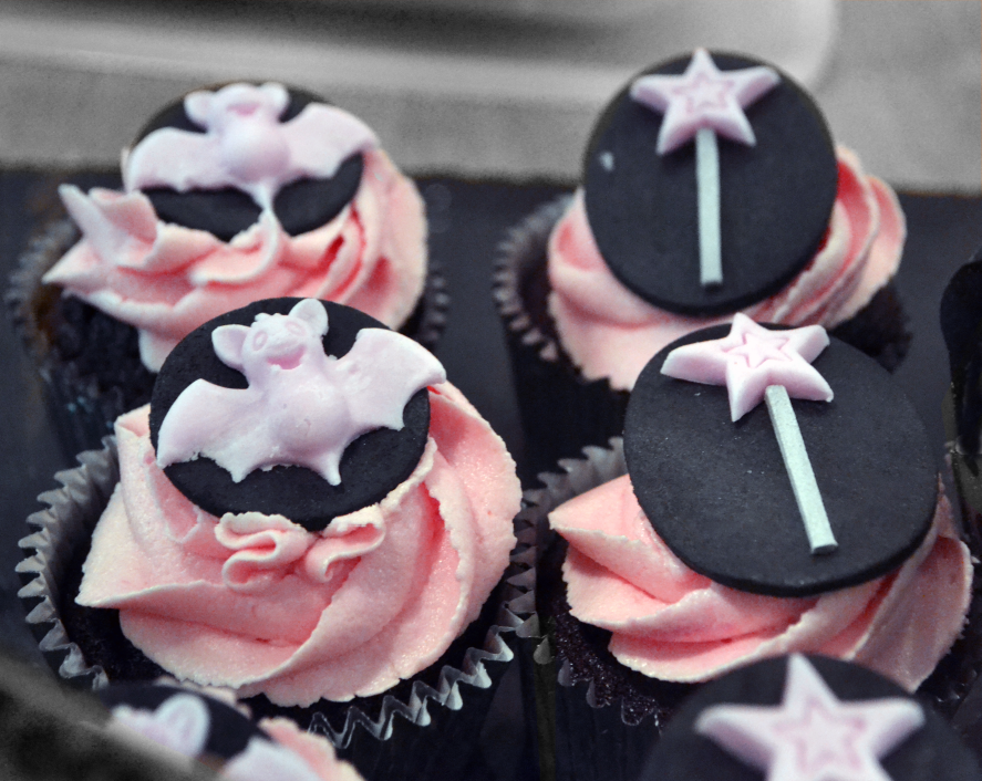 Isadora Moon cupcakes in Waterstones Portsmouth