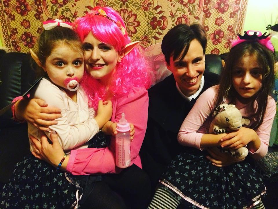Isadora Moon Halloween Costume Family 3