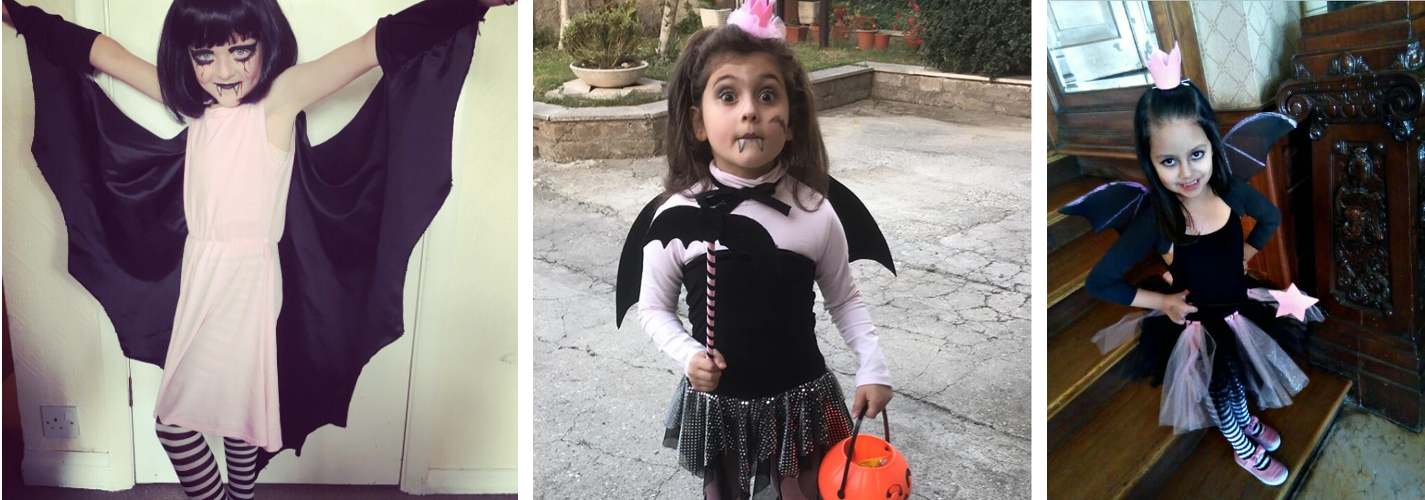 Isadora Moon Halloween Costumes trio