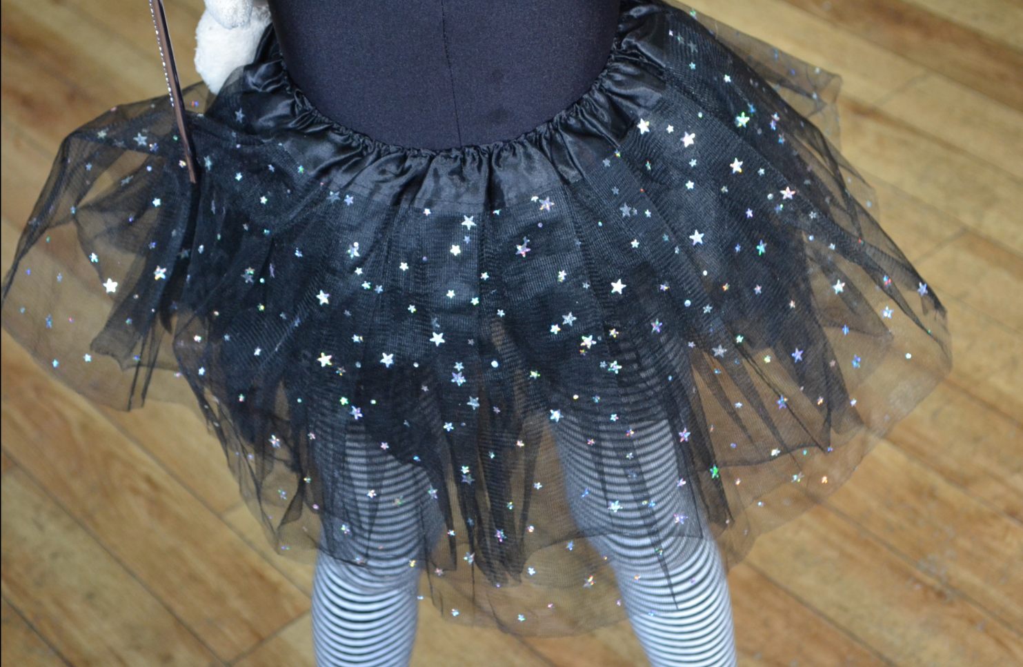 Sparkly tutu at Manchester Waterstones Isadora Moon Halloween party