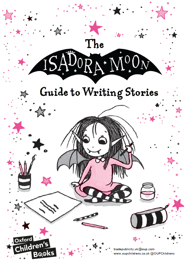 Isadora Moon Guide to Story Writing Front Cover
