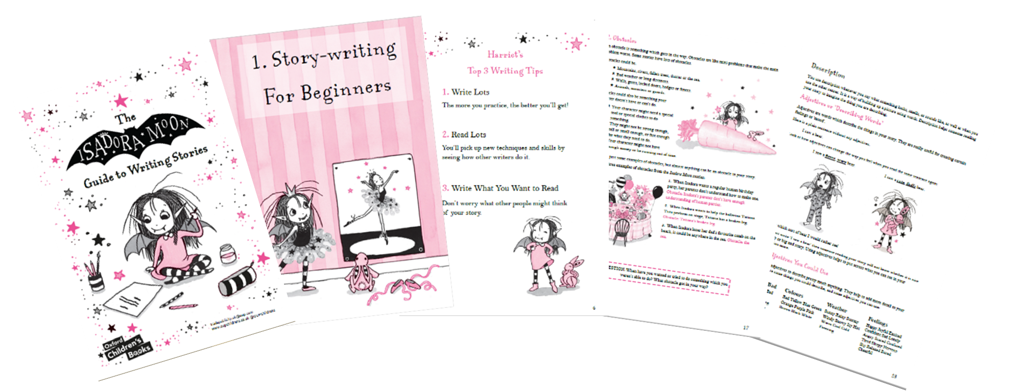 Preview of the Isadora Moon Guide to Writing Stories