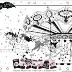 Isadora Moon at the Fair Colouring Sheet