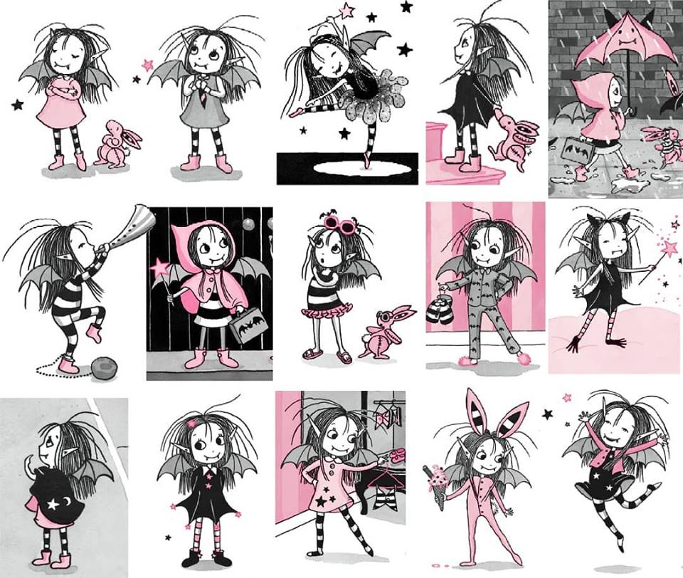 Isadora Moon's different outfits