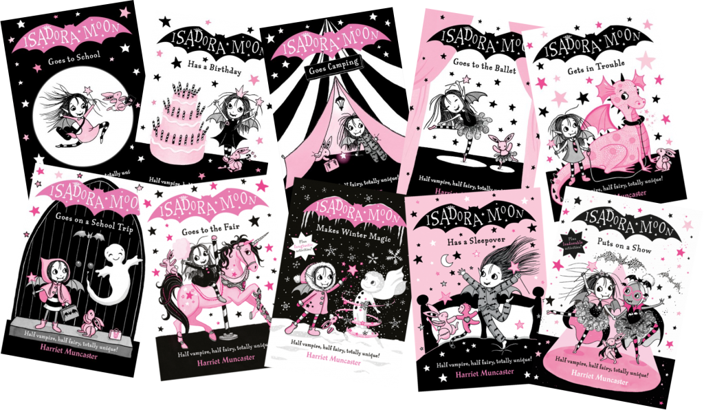 Isadora Moon books first 10 covers