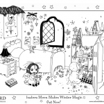 Click to download the Isadora Moon's Bedroom Colouring Sheet