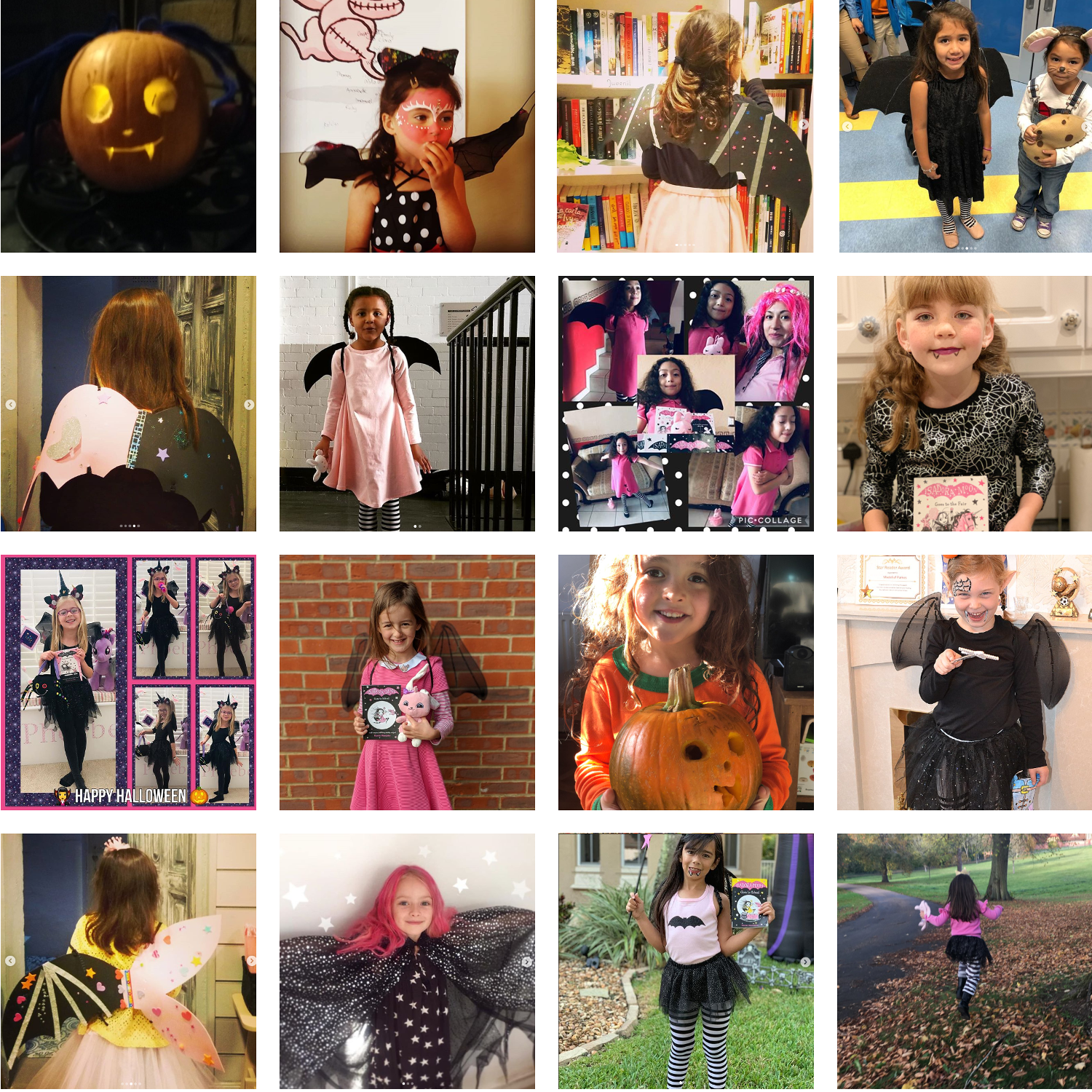 Isadora Moon Halloween 2018 Costume Montage