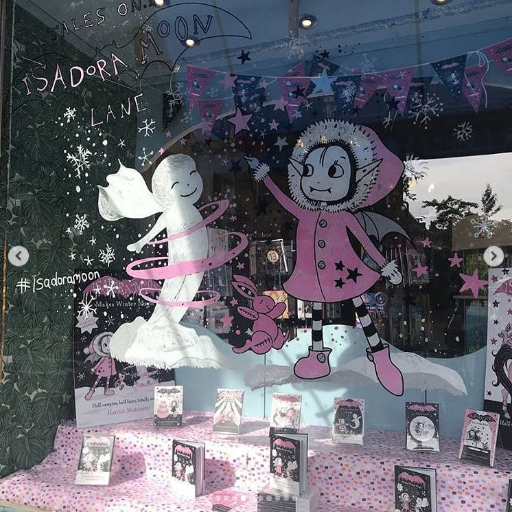 Tales on Moon Lane Isadora Moon Window Display