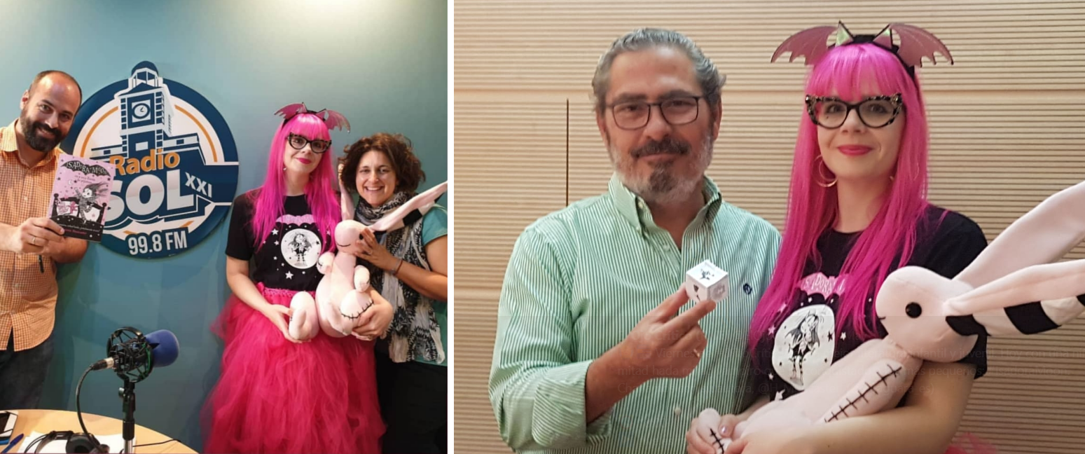 Harriet Muncaster Radio Interviews in Madrid