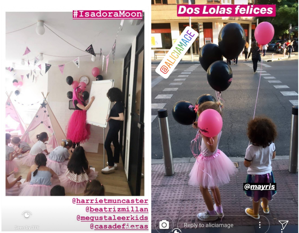 Isadora Moon Party in Madrid