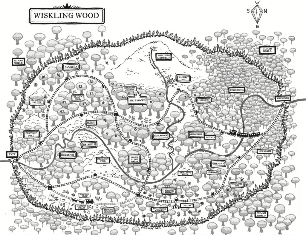 The Map of Wiskling Wood
