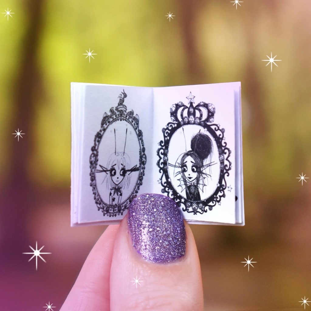 Celestine and Victoria Stitch in the Victoria Stich mini book Celestine and Victoria Stitch in the Victoria Stich mini book