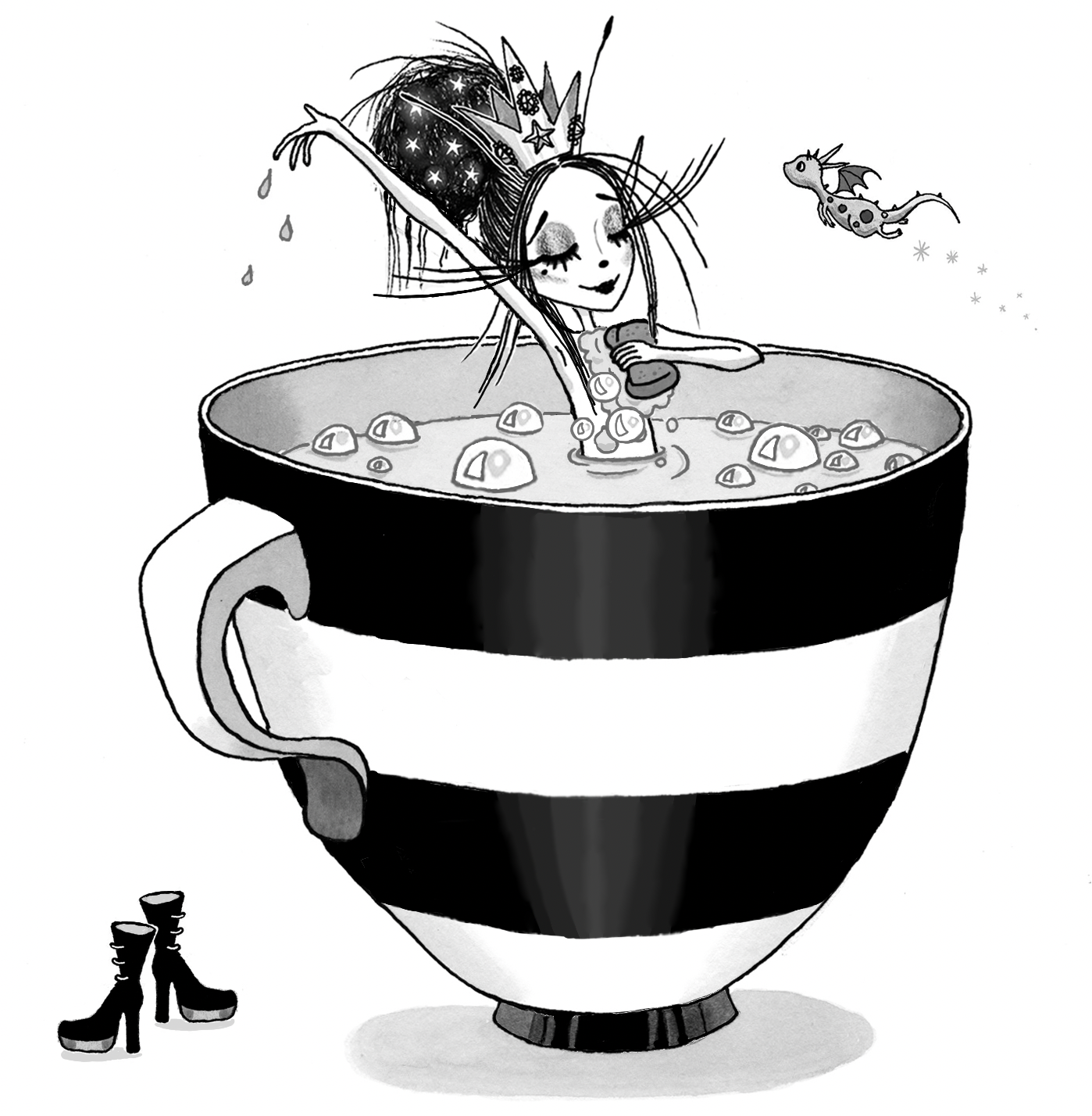 Victoria Stitch in a teacup