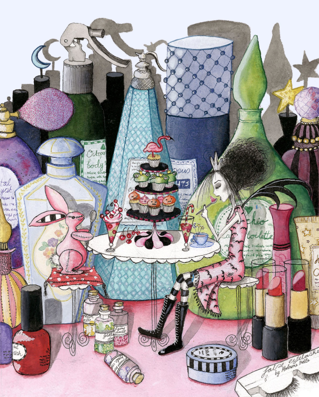 The original VS miniature tea party scene