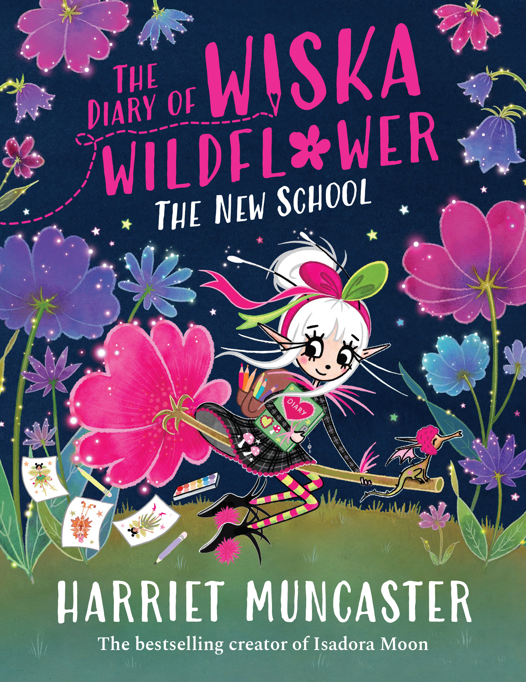 The Diary of Wiska Wildflower - The New School cover